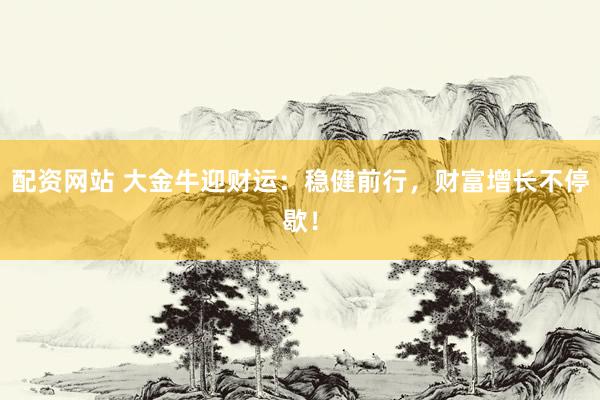 配资网站 大金牛迎财运：稳健前行，财富增长不停歇！