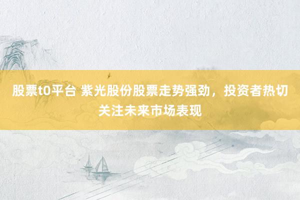 股票t0平台 紫光股份股票走势强劲，投资者热切关注未来市场表现