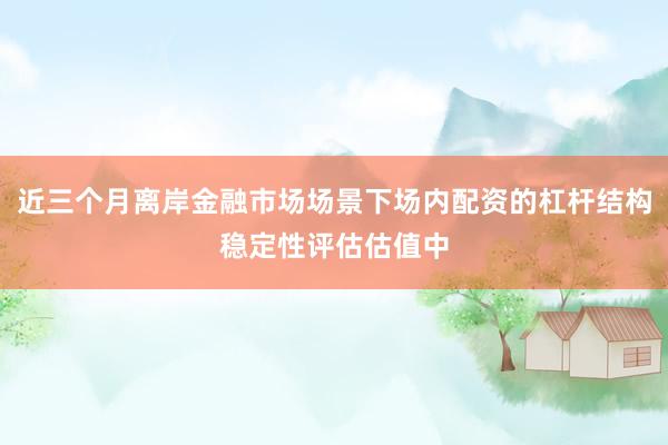 近三个月离岸金融市场场景下场内配资的杠杆结构稳定性评估估值中
